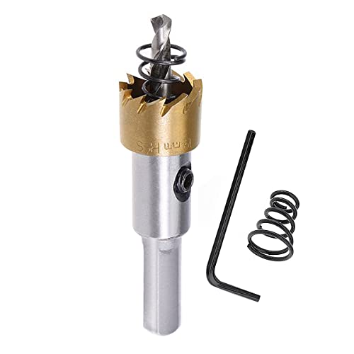 SagaSave 19mm Lochöffner, Hochgeschwindigkeits-Bohrer, Metall-Lochschneider, langlebige Lochsäge mit Inbusschlüssel für Metall, Holz, Aluminium, Edelstahl, 1 Stück SagaSave 19mm Lochöffner, Hochgeschwindigkeits-Bohrer, Metall-Lochschneider, langlebige Lochsäge mit Inbusschlüssel für Metall, Holz, Aluminium, Edelstahl, 1 Stück von SagaSave