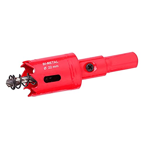 SagaSave 22mm M42 HSS Bimetall-Lochsäge, Lochöffner-Bohrer mit positiven Rechenzähnen für Metall, Holz, Eisen, Aluminium, Trockenbau, Rohr, Kunststoff, Faserplatten SagaSave 22mm M42 HSS Bimetall-Lochsäge, Lochöffner-Bohrer mit positiven Rechenzähnen für Metall, Holz, Eisen, Aluminium, Trockenbau, Rohr, Kunststoff, Faserplatten von SagaSave