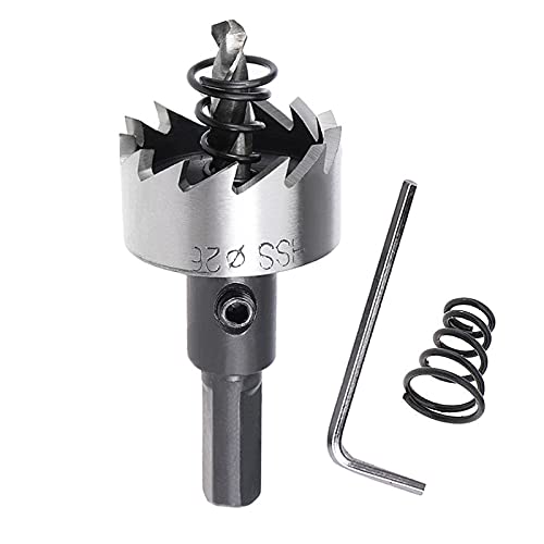 SagaSave 26mm HSS Bimetall Lochsäge, Lochöffner-Bohrer mit positiven Rechenzähnen für Metall Eisen Aluminium Holz Trockenbau Rohr Kunststoff Faserplatten SagaSave 26mm HSS Bimetall Lochsäge, Lochöffner-Bohrer mit positiven Rechenzähnen für Metall Eisen Aluminium Holz Trockenbau Rohr Kunststoff Faserplatten von SagaSave