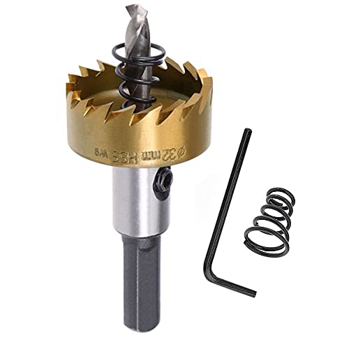 SagaSave 32mm HSS Bimetall Lochsäge, Lochfräse Schnellarbeitsstahl HSS Bimetall,Profi-Aufsatz für Metall Eisen Aluminium Holz Trockenbau Rohr Kunststoff Faserplatten 1 Stück SagaSave 32mm HSS Bimetall Lochsäge, Lochfräse Schnellarbeitsstahl HSS Bimetall,Profi-Aufsatz für Metall Eisen Aluminium Holz Trockenbau Rohr Kunststoff Faserplatten 1 Stück von SagaSave