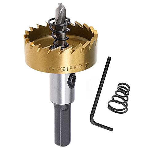SagaSave 38mm HSS Bimetall Lochsäge, Lochfräse Schnellarbeitsstahl HSS Bimetall,Profi-Aufsatz für Metall Eisen Aluminium Holz Trockenbau Rohr Kunststoff Faserplatten SagaSave 38mm HSS Bimetall Lochsäge, Lochfräse Schnellarbeitsstahl HSS Bimetall,Profi-Aufsatz für Metall Eisen Aluminium Holz Trockenbau Rohr Kunststoff Faserplatten von SagaSave