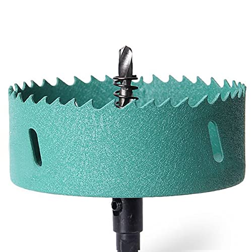 SagaSave 42 mm Bi-Metall-Lochsäge mit Maislochbohrung, Lochschneider, robuster Lochschneider für Holz, Metall, Edelstahl, Kunststoff, Trockenbau, Faserplatte, 1 Stück, Grün SagaSave 42 mm Bi-Metall-Lochsäge mit Maislochbohrung, Lochschneider, robuster Lochschneider für Holz, Metall, Edelstahl, Kunststoff, Trockenbau, Faserplatte, 1 Stück, Grün von SagaSave