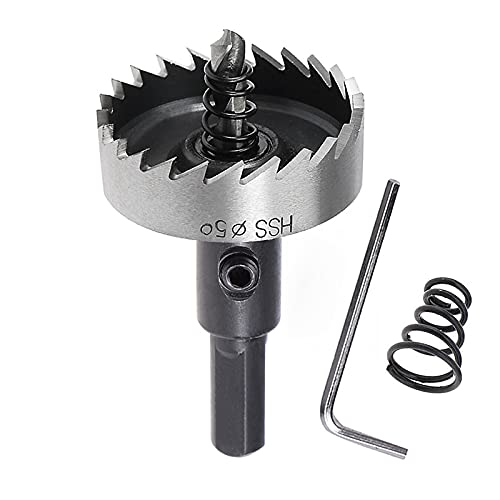 SagaSave 50mm HSS Bimetall Lochsäge, Lochöffner-Bohrer mit positiven Rechenzähnen für Metall Eisen Aluminium Holz Trockenbau Rohr Kunststoff Faserplatten 1 Stück SagaSave 50mm HSS Bimetall Lochsäge, Lochöffner-Bohrer mit positiven Rechenzähnen für Metall Eisen Aluminium Holz Trockenbau Rohr Kunststoff Faserplatten 1 Stück von SagaSave