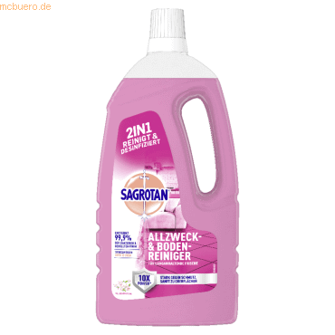 Sagrotan Allzweckreiniger Blütenfrische 3130424 1500ml Sagrotan Allzweckreiniger Blütenfrische 3130424 1500ml von Sagrotan