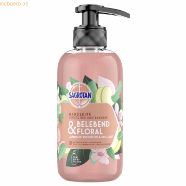 Sagrotan Flüssigseife Belebend/Floral 3277368 300ml von Sagrotan
