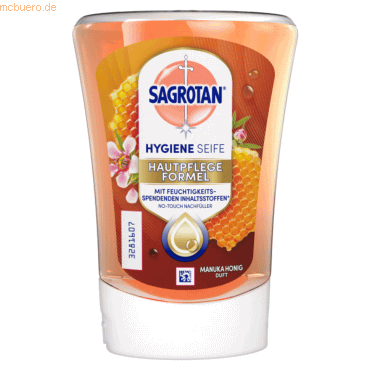 Sagrotan Flüssigseife No-Touch Manuka Honig 3279958 250ml Sagrotan Flüssigseife No-Touch Manuka Honig 3279958 250ml von Sagrotan