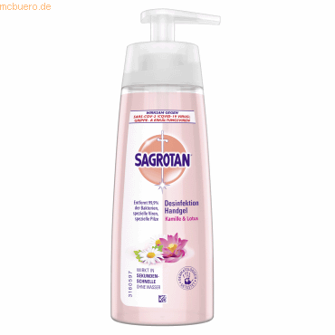 Sagrotan Handdesinfektionsgel 3204982 Kamille & Lotus 200ml von Sagrotan