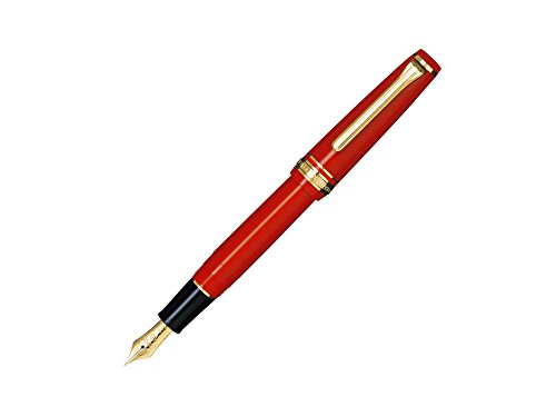 Sailor Professional Gear 11-1221-430 Slim Gold Füllfederhalter, Rot Sailor Professional Gear 11-1221-430 Slim Gold Füllfederhalter, Rot von Sailor Pen