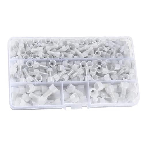 250pcs Crimps Caps Drahtanschluss Nylon Isolierte Elektrische Klemmen Zur Vorbeugung Von Kurzschaltungen In Elektrischen Systemen von Saiyana