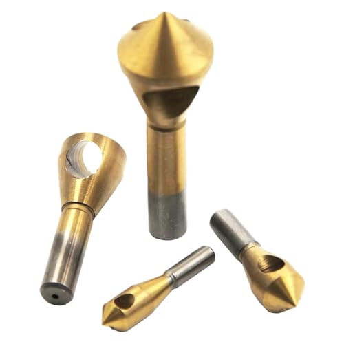 4pcs Coated Countersink Debring Drill Bit Set Für Stahl Aluminiumholz Und Kunststoff Verjüngungslochschneider Kämpferwerkzeuge 4pcs Coated Countersink Debring Drill Bit Set Für Stahl Aluminiumholz Und Kunststoff Verjüngungslochschneider Kämpferwerkzeuge von Saiyana