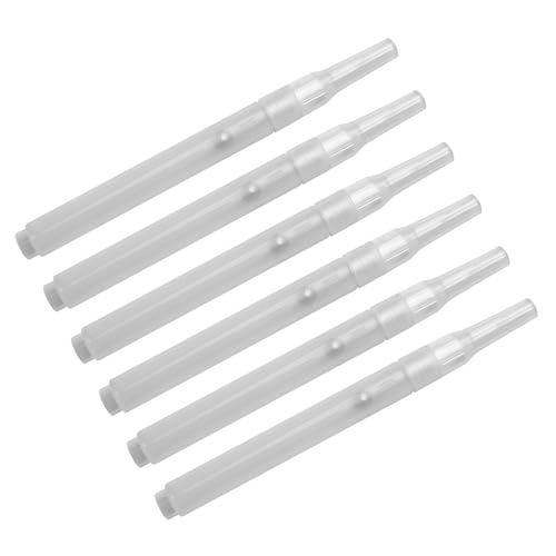 6pieces Acryl Leerer Marker Leerer Pinselstift Nachfüllbarer Leerer Stift Zum Malen Auf Holzstoff Leinwand Metallglasstein von Saiyana