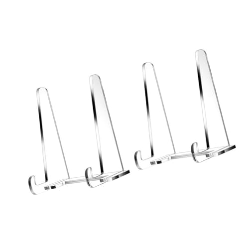Clear Acryl Eilesel Display Ständer Foto Dekorative Plattenanzeige Für Bilderrahmen Kunstwerk 5.9inch Klarer Staffelei Ständer Clear Acryl Eilesel Display Ständer Foto Dekorative Plattenanzeige Für Bilderrahmen Kunstwerk 5.9inch Klarer Staffelei Ständer von Saiyana