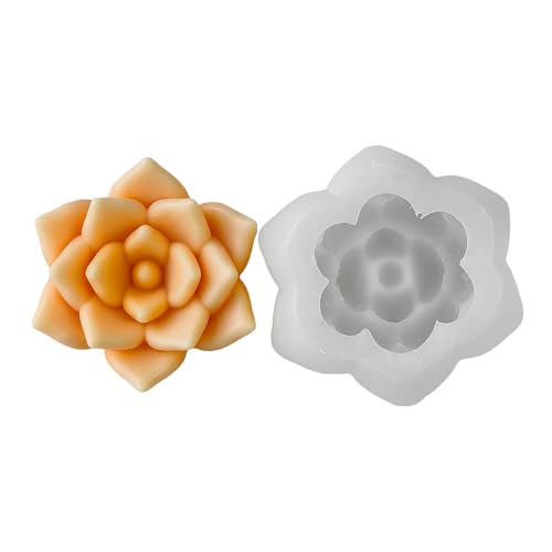 Flexible Silikon Sukkulente Pflanzenförmige Kerzenform Duft Aromatherapys Herstellung Form Handgefertigter Schreibtisch Ornament Schimmel Flexible Silikon Sukkulente Pflanzenförmige Kerzenform Duft Aromatherapys Herstellung Form Handgefertigter Schreibtisch Ornament Schimmel von Saiyana