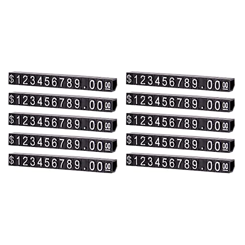 Saiyana 10 Sets Kombinierte Preisschilder Einfache Installation Ziffern Zahlen Preisschilder Für Telefon Laptop Schmuck Thekendisplay Saiyana 10 Sets Kombinierte Preisschilder Einfache Installation Ziffern Zahlen Preisschilder Für Telefon Laptop Schmuck Thekendisplay von Saiyana