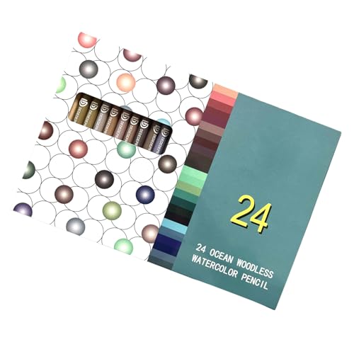 Saiyana 24 Pieces Aquarellbleistift Für Künstler Kinder Kunst Malerei von Saiyana
