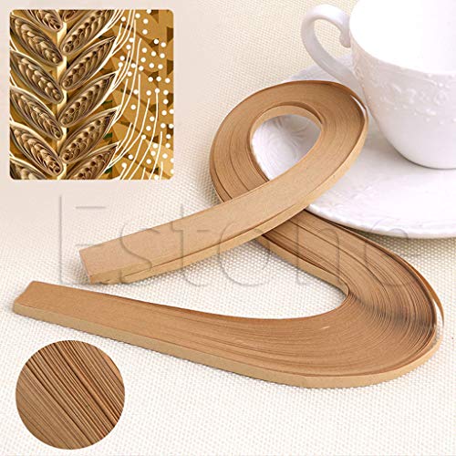 Saiyana Knöpfe, Knöpfe zum Basteln, 120 Streifen, Quilling-Papier, 5 mm breit, einfarbiges Papier, Handarbeit Saiyana Knöpfe, Knöpfe zum Basteln, 120 Streifen, Quilling-Papier, 5 mm breit, einfarbiges Papier, Handarbeit von Saiyana