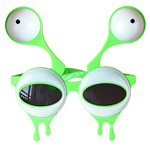 Saiyana Party-Sonnenbrille, lustige Alien-Neuheit, ausgefallene Sommer-Kinder-Partyzubehör, Schneckenförmige Brillen, Foto-Requisiten Saiyana Party-Sonnenbrille, lustige Alien-Neuheit, ausgefallene Sommer-Kinder-Partyzubehör, Schneckenförmige Brillen, Foto-Requisiten von Saiyana