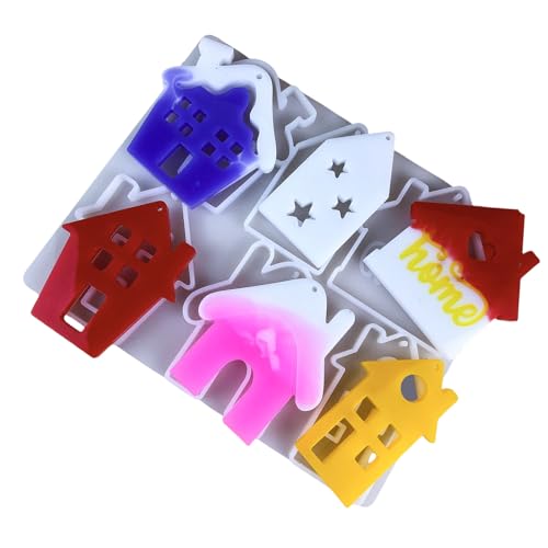 Silikonform Zur Herstellung Einzigartiger Hausschlüsselkainer Und Charme Epoxidharz Schlüsselkettenform Stylish Schmuck Herstellung Werkzeug Silikonform Zur Herstellung Einzigartiger Hausschlüsselkainer Und Charme Epoxidharz Schlüsselkettenform Stylish Schmuck Herstellung Werkzeug von Saiyana