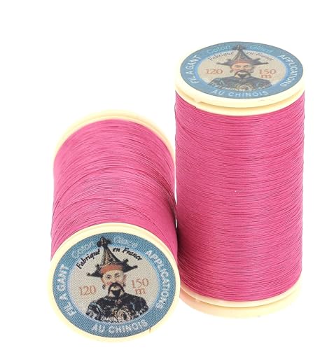 Sajou Knäuel mit Handschuh-Garn – Patchwork-Garn und aufgetragen, chinesisches Garn – hergestellt in Frankreich – Farbe 501: Fuchsia Sajou Knäuel mit Handschuh-Garn – Patchwork-Garn und aufgetragen, chinesisches Garn – hergestellt in Frankreich – Farbe 501: Fuchsia von Sajou