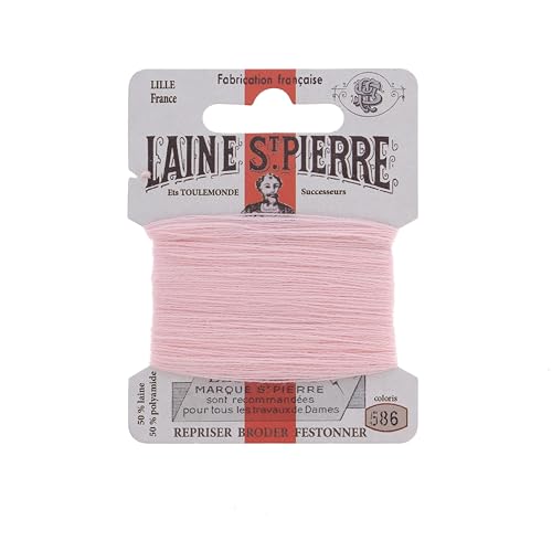 Sajou Wollkarte Saint-Pierre Farbe Rosa: 586 Sajou Wollkarte Saint-Pierre Farbe Rosa: 586 von Sajou