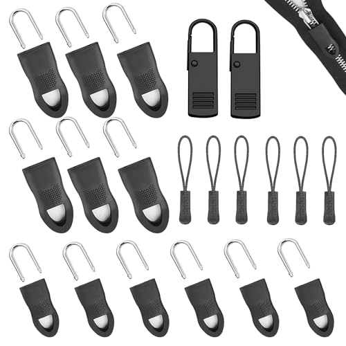 Reißverschluss Reparatur Set, 20 Stück Reißverschluss Anhänger Reissverschluss Zipper Reißverschluss Zieher Reißverschluss Ersatz Reissverschluss Reparatur Set für Jacken Koffer Kleidung Jeans Koffer Reißverschluss Reparatur Set, 20 Stück Reißverschluss Anhänger Reissverschluss Zipper Reißverschluss Zieher Reißverschluss Ersatz Reissverschluss Reparatur Set für Jacken Koffer Kleidung Jeans Koffer von Sakerr