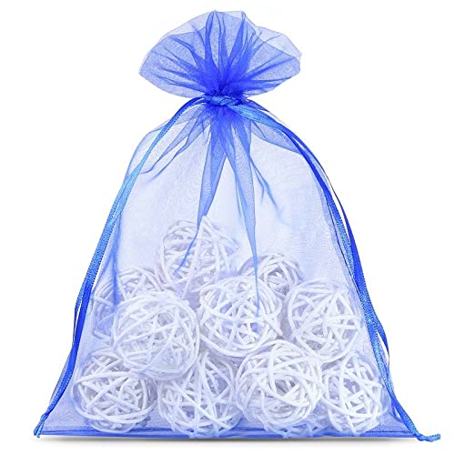 Saketos Organzasäckchen 10 Stück - Schmuckbeutel Blau - Säckchen 22 cm x 30 cm - Geschenkbeutel Durchsichtig - Ideal als Geschenksäckchen Saketos Organzasäckchen 10 Stück - Schmuckbeutel Blau - Säckchen 22 cm x 30 cm - Geschenkbeutel Durchsichtig - Ideal als Geschenksäckchen von Saketos