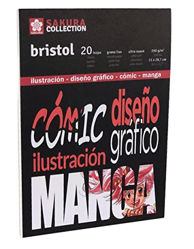 Block Manga A4 Papier Bristol Block Manga A4 Papier Bristol von Sakura Finetek