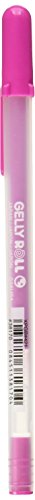 Sakura Gelly Roll "MOONLIGHT" ROSENROT (#421) Gelstift mit Schwarzlicht-Leuchteffekt, 1 Stück von Sakura Gelly Roll Shadow