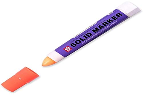SAKURA XSC305 of America-Solid Marker, Twist-Action, 13 mm, Fluorescent, Sold as 1 Each, SAKXSC305, Neon-Orange, Estándar von SAKURA