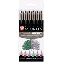 Pigma Micron Set - Größe 0,25 mm von Multi