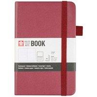 Sakura Notizbuch ca. DIN A7 liniert, maulbeere Hardcover 160 Seiten, 1 St. von Sakura