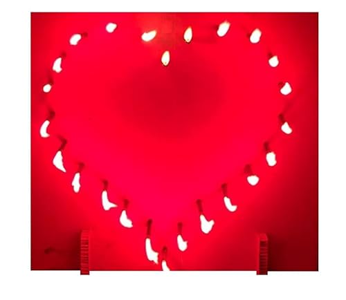 Salilio Brennendes Herz Lichterbild zur Hochzeit Salilio Brennendes Herz Lichterbild zur Hochzeit von Salilio