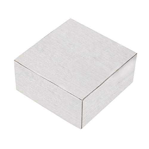 Salmue 6,3 * 6,3 * 3 cm Metall Stahl Bank Block, Metall Amboss Quadrat Werkzeug, solide Bank Block für Schmuckherstellung. von Salmue