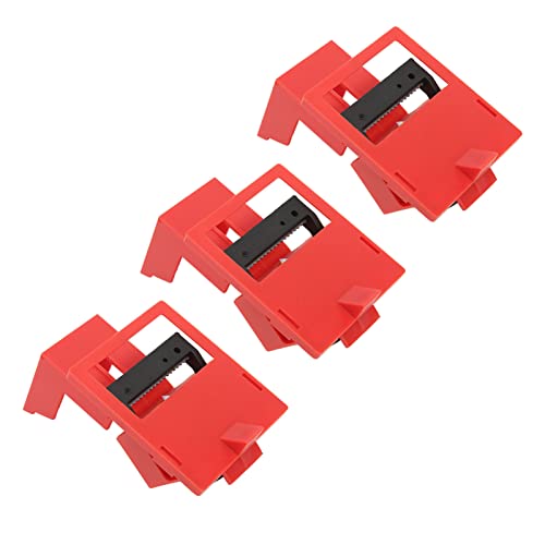 Klemme auf Leiterschaltersperrvorrichtung - Große Größe, Temperaturbeständiger Technischer Kunststoff, 3pcs/Set für Industrielle Sicherheitsanwendungen Klemme auf Leiterschaltersperrvorrichtung - Große Größe, Temperaturbeständiger Technischer Kunststoff, 3pcs/Set für Industrielle Sicherheitsanwendungen von Saluaqui
