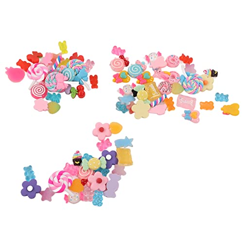 Saluaqui 80pcs Harzdekor Kawaii Flatback Cute Decor mit ABS -Harzmaterial und Leuchtende Farben für eine Breite Anwendung in DIY -Projekten Saluaqui 80pcs Harzdekor Kawaii Flatback Cute Decor mit ABS -Harzmaterial und Leuchtende Farben für eine Breite Anwendung in DIY -Projekten von Saluaqui