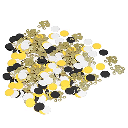 Saluaqui Bee Confetti Gold Glitter Dekorative Stücke für Partydekor - 300 PCs Bunte Bienenmotionstischdekoration für Babypartys, Geburtstage und Veranstaltungen Saluaqui Bee Confetti Gold Glitter Dekorative Stücke für Partydekor - 300 PCs Bunte Bienenmotionstischdekoration für Babypartys, Geburtstage und Veranstaltungen von Saluaqui