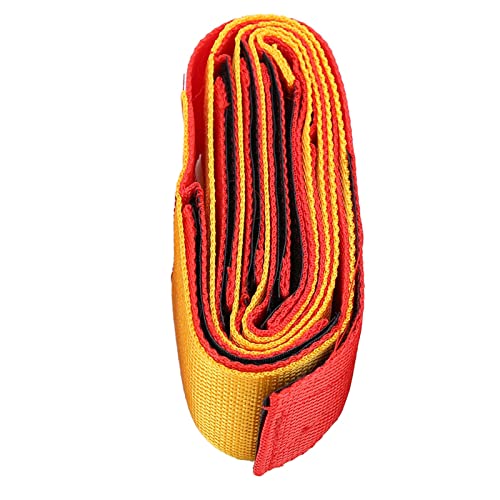 Saluaqui Elastic -Team -Befestigungsband für 3/5/8 Personenspiele Stretchy Hook und Loop Gurt, Teamarbeit Koordination und Gleichgewicht Trainingsausrüstung Im Freien (Reguläre Version 5 Personen) von Saluaqui