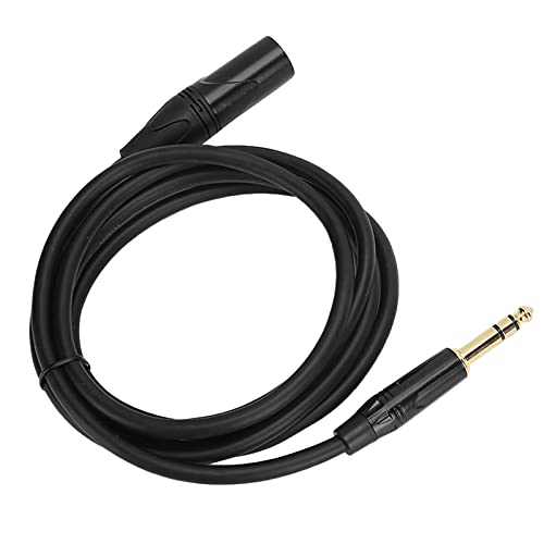 Saluaqui Jorindo XLR Bis 1/4 -Zoll -Kabel Balanced Signal Mikrofonlinie 22AWG Sauerstofffreies Kupfer für Studio und Live Auftritte, 1M/3,3 Fuß (JD6004-1 Messgerät) von Saluaqui