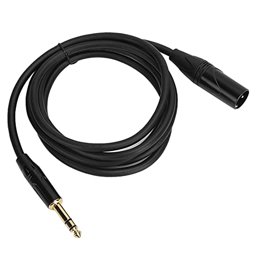 Saluaqui Jorindo XLR Bis 1/4 -Zoll -Kabel Balanced Signal Mikrofonlinie 22AWG Sauerstofffreies Kupfer für Studio und Live Auftritte, 1M/3,3 Fuß (JD6006-3 Meter) von Saluaqui