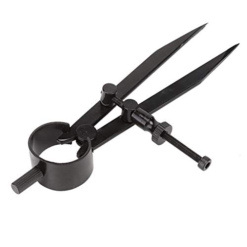 Saluaqui Präzisionsquadratische, Verjüngende Beine Feinen Punkt Teiler für Schmuckmarkierung und Gravurwerkzeuge, Geeignet für Metall, Stein, Holz und Mehr Geeignet (Klein) von Saluaqui