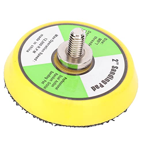 Saluaqui Premium 50 Mm Luftschleifer Schleifkissen - Hochleistungs -ABS Scheibenplatten für Sandpapiermaschine Leichtes Schleif und Polierschleiferpolster Saluaqui Premium 50 Mm Luftschleifer Schleifkissen - Hochleistungs -ABS Scheibenplatten für Sandpapiermaschine Leichtes Schleif und Polierschleiferpolster von Saluaqui