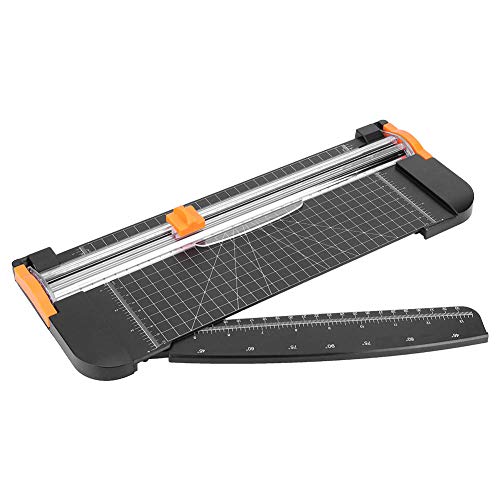 Saluaqui Tragbarer Gleitpapierschneider mit Präzisen Rillen und Klappherrschaft, Engineering ABS -Kunststoff für Handwerk und Bürogebrauch Saluaqui Tragbarer Gleitpapierschneider mit Präzisen Rillen und Klappherrschaft, Engineering ABS -Kunststoff für Handwerk und Bürogebrauch von Saluaqui