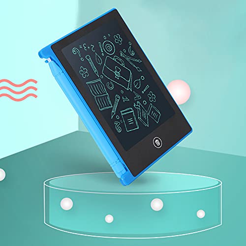 Saluaqui Ultra-dünner LCD 4,5-Zoll-Handschriften-Tablet für -Leichtes und Multifunktionales Schreiben und Zeichenbrett in Schwarz (BLUE) von Saluaqui