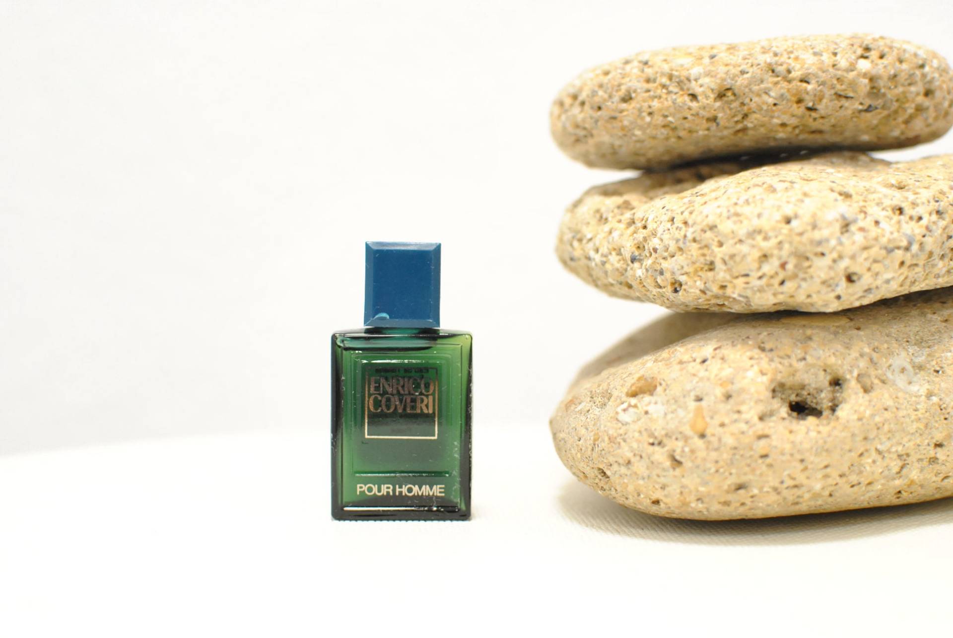 Vintage Enrico Coveri Pour Homme Miniatur Parfum, Selten, Eingestellt von SalvageStudioStore