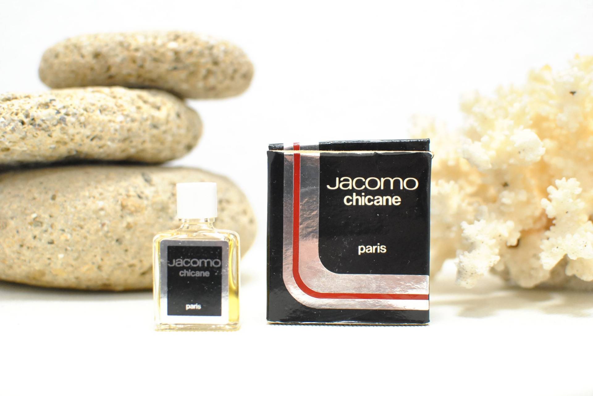 Vintage Jacomo Chicane Miniaturduft, Selten, Nicht Mehr Erhältlich, Sammlerstück von SalvageStudioStore