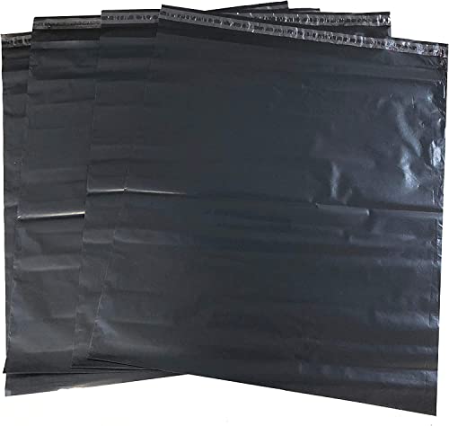 100 Stück Folienversandbeutel Versandbeutel Versandtasche 50 x 60 cm, schwarz Extra Dick. von Salvation