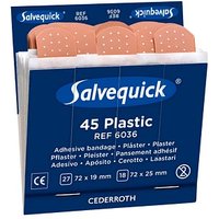 Salvequick® Pflaster Plastic 1009036 beige, 45 St. von Salvequick®