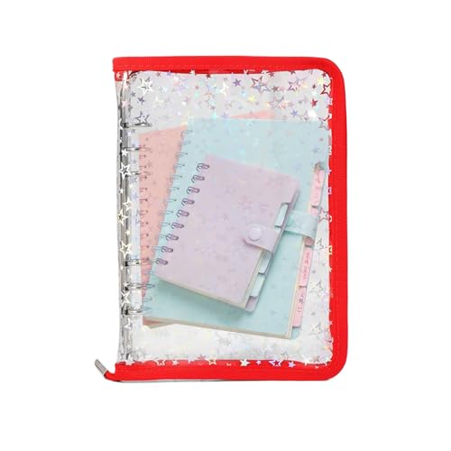 Klarer Dokumentenordner Nachfüllbar | Durchsichtiger Notizbuch Ordner - Reißverschluss Sticker Album Für Schüler Lehrer Projektmanager Journal Tape Kleinteile Quittungen Geschäftstreffen Klarer Dokumentenordner Nachfüllbar | Durchsichtiger Notizbuch Ordner - Reißverschluss Sticker Album Für Schüler Lehrer Projektmanager Journal Tape Kleinteile Quittungen Geschäftstreffen von Salyeeluly