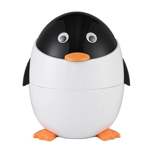 Pinguin-Mülleimer | Cartoon Mülleimer Kinderzimmer | Niedlicher Mülleimer für den Innenbereich | Pinguin-Papierkorb für die Nähe des Schreibtisches, des Kinderzimmers, des Zuhauses und des Wohnzimm Pinguin-Mülleimer | Cartoon Mülleimer Kinderzimmer | Niedlicher Mülleimer für den Innenbereich | Pinguin-Papierkorb für die Nähe des Schreibtisches, des Kinderzimmers, des Zuhauses und des Wohnzimm von Salyeeluly