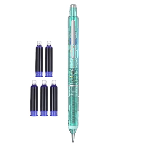 Salyeeluly Füllfederhalter - Schreibgerät für Journaling und Notizen - Ergonomischer 0,38 mm Füller Mit Ausfahrbarer Mittelspitze Für Schule, Büro, Zeichnen, Journaling Und Kunst Salyeeluly Füllfederhalter - Schreibgerät für Journaling und Notizen - Ergonomischer 0,38 mm Füller Mit Ausfahrbarer Mittelspitze Für Schule, Büro, Zeichnen, Journaling Und Kunst von Salyeeluly